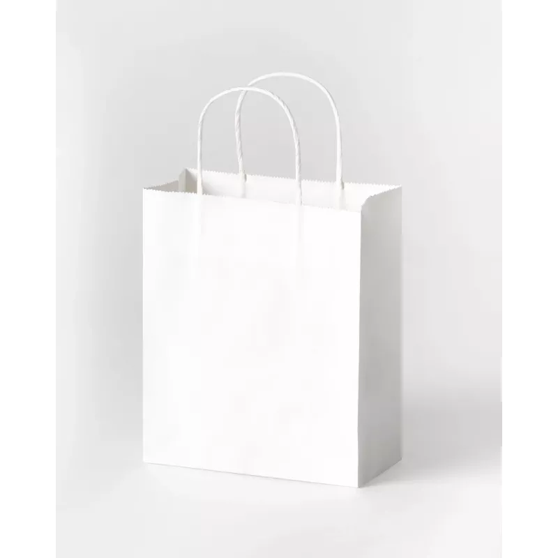 folia carrier bags 18.0 x 21.0 cm white