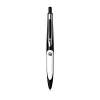 Herlitz my.pen Retractable Ballpoint Pen, Black/White, 0.6 mm, Blue Ink
