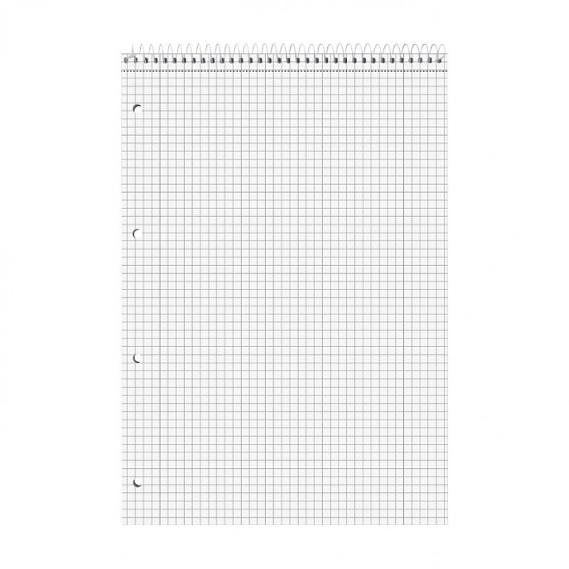 Brunnen Student College Pads DIN A4, Squared, 5 Pieces (106791201)