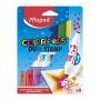 maped felt pens multicoloured 1.0 - 3.0 mm