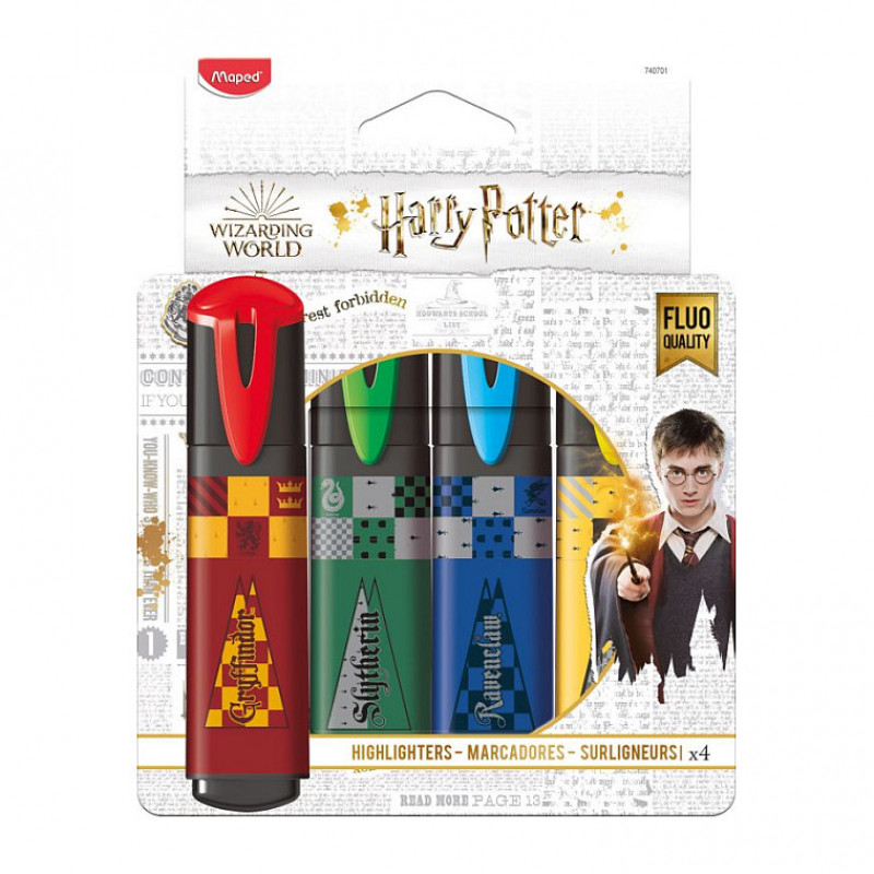 maped Harry Potter Highlighter, Multicoloured