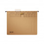 Leitz ALPHA hanging file A4, official filing, natural brown, 25 pcs (19940000)