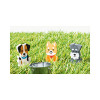 BRUNNEN erasers beige, grey, white/brown