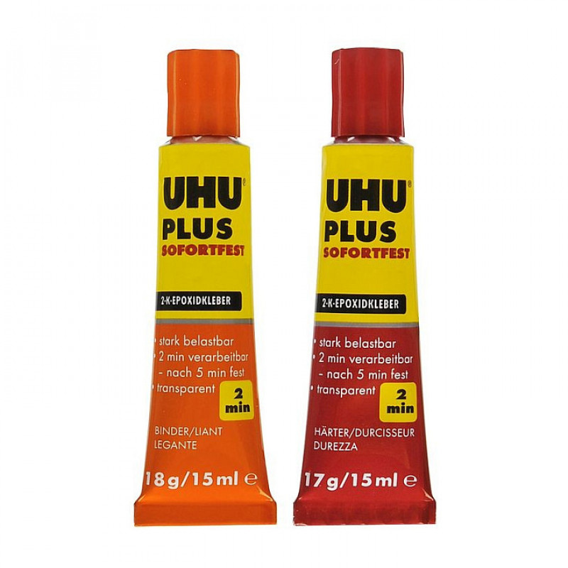 UHU Quick-Setting 2-Component Adhesive, 35 g