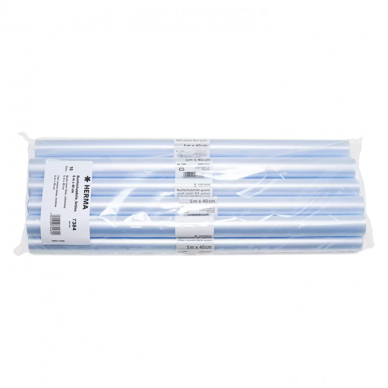 HERMA Book cover film colourless width 40 cm - 5m length
