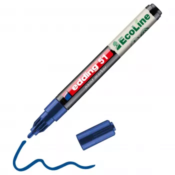 Edding 51 EcoLine 4-51-003 paint marker blue 1 mm, 2 mm