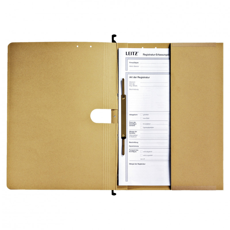 Leitz Alpha 1912-00-00 Hanging File A4, Commercial Fastening, Brown, 25 pcs