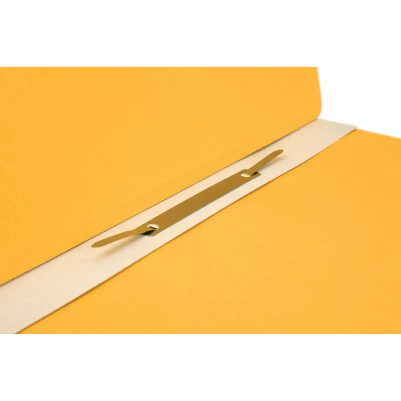 Falken Eyelet File Folder DIN A4, Commercial and Official Fastening, Yellow (80003908)