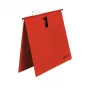 Falken Suspension File DIN A4 with Commercial Fastener, Red