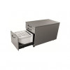 HAN KARAT Hanging File Basket without Folders, Polystyrene, Grey, 360 x 264 x 329 mm