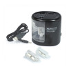 RAPESCO® electric pencil sharpener black/transparent
