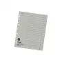 FALKEN divider sheets DIN A4, 230 g/m², grey