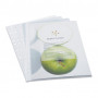 Rapesco Punched Pockets DIN A4, 0.06 mm, Transparent