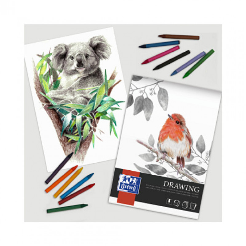 OXFORD Drawing Pad DIN A4, 40 Sheets