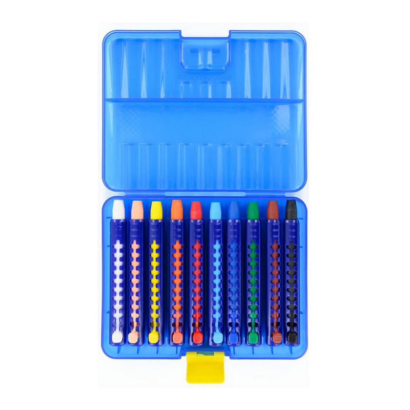 Eberhard Faber Wax Crayons, 10 pcs