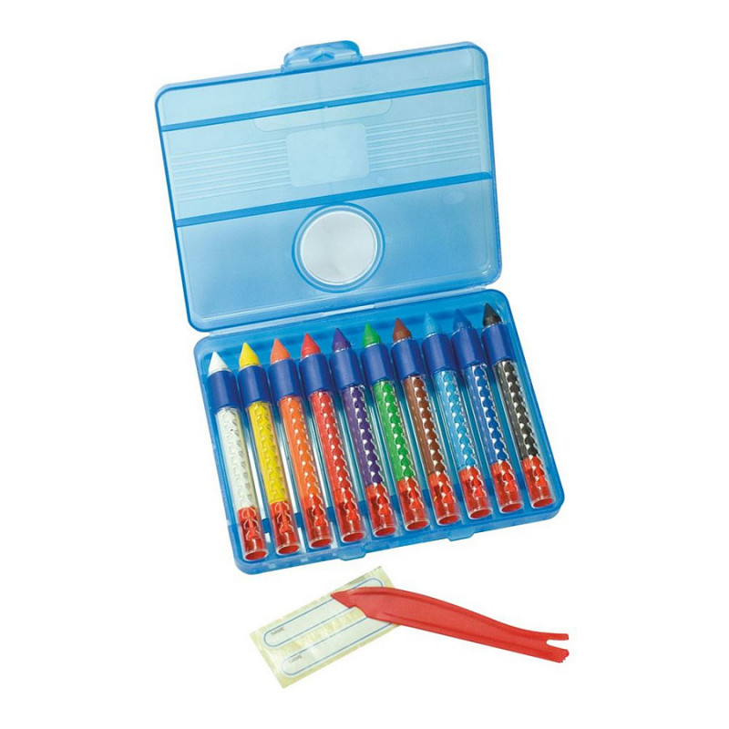 Eberhard Faber Wax Crayons, 10 pcs