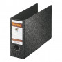 bene Lever Arch File DIN A5 Landscape, 7.5 cm Spine, Cardboard, Black Marbled