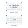 Oxford Flash Index Cards, 80 Sheets, Squared, White