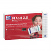 Oxford Flash Index Cards, 80 Sheets, Squared, White