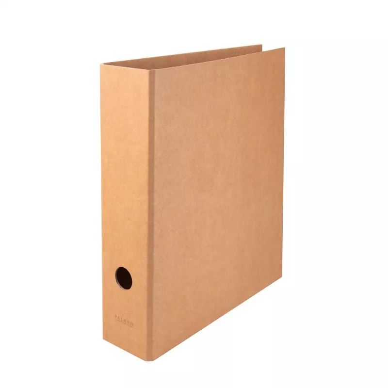 FALKEN Lever Arch File A4, 8 cm Spine, Cardboard, Brown