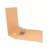 FALKEN Lever Arch File A4, 8 cm Spine, Cardboard, Brown
