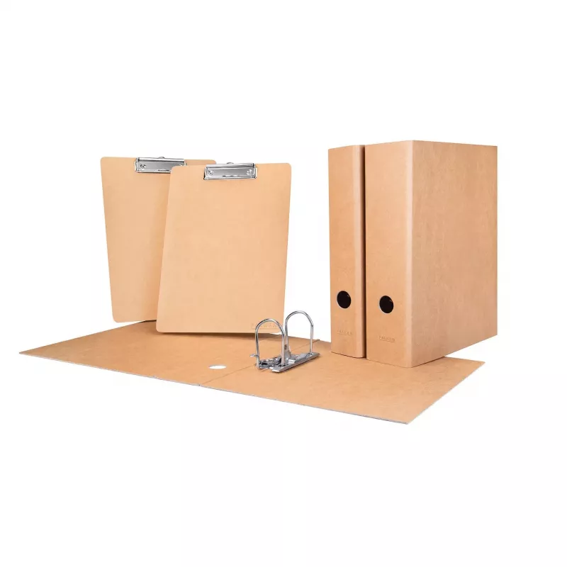 FALKEN magazine file PURE Nature 22001608F brown cardboard, DIN A4