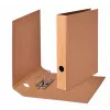 FALKEN PURE Lever Arch File A4, 5 cm Spine, Brown Cardboard