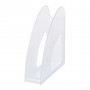 HAN magazine file antistatic, heavy metal-free polystyrene clear-transparent, DIN C4