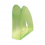 HAN magazine file antistatic, heavy metal-free polystyrene green-transparent, DIN C4