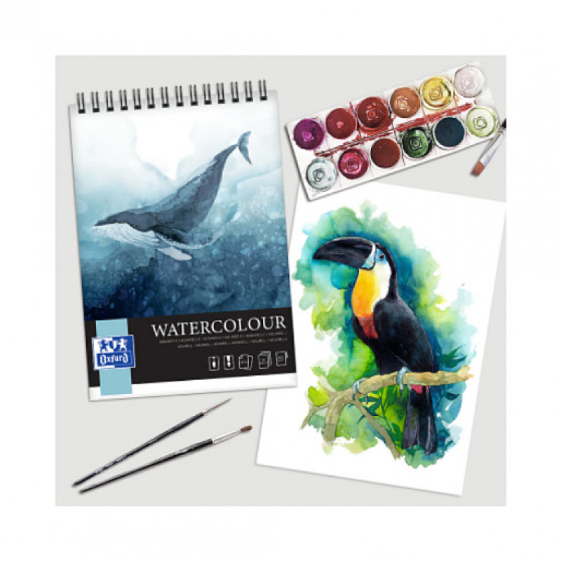 Oxford Watercolour Pad DIN A4, 10 Sheets