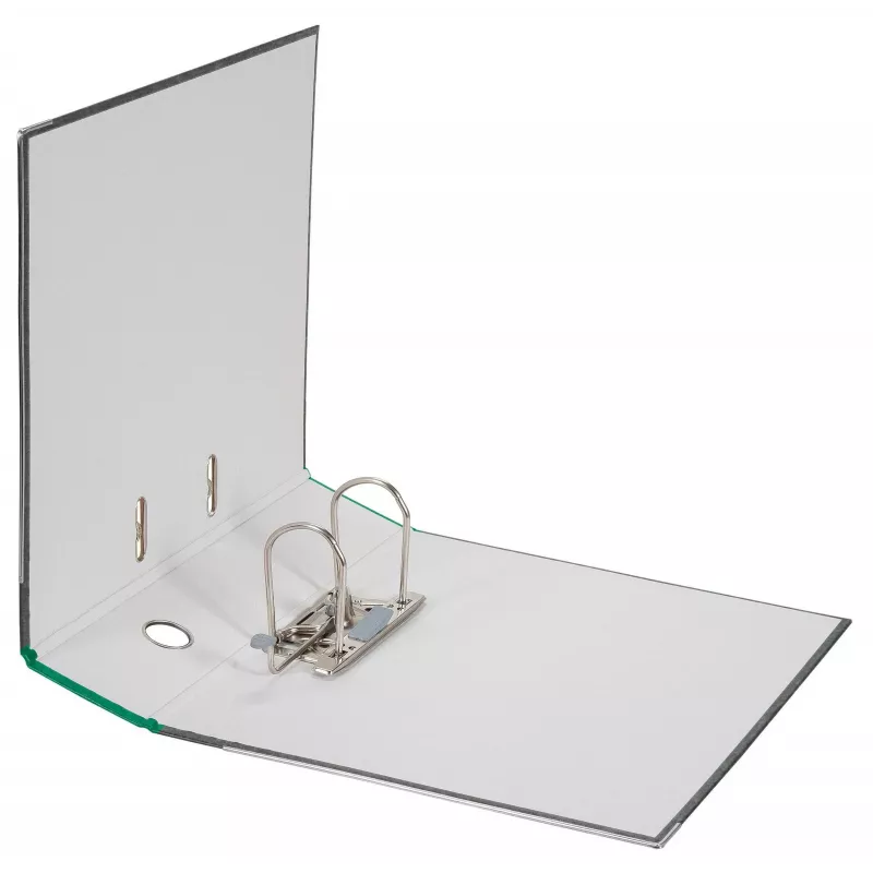 FALKEN Recycling Lever Arch File A4, 8 cm, Green Marbled