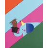 folia coloured paper assorted colours 130 gsm - 20 sheets