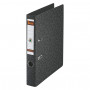 bene lever arch file, spine width 4.5 cm, DIN A4, cardboard, black marbled