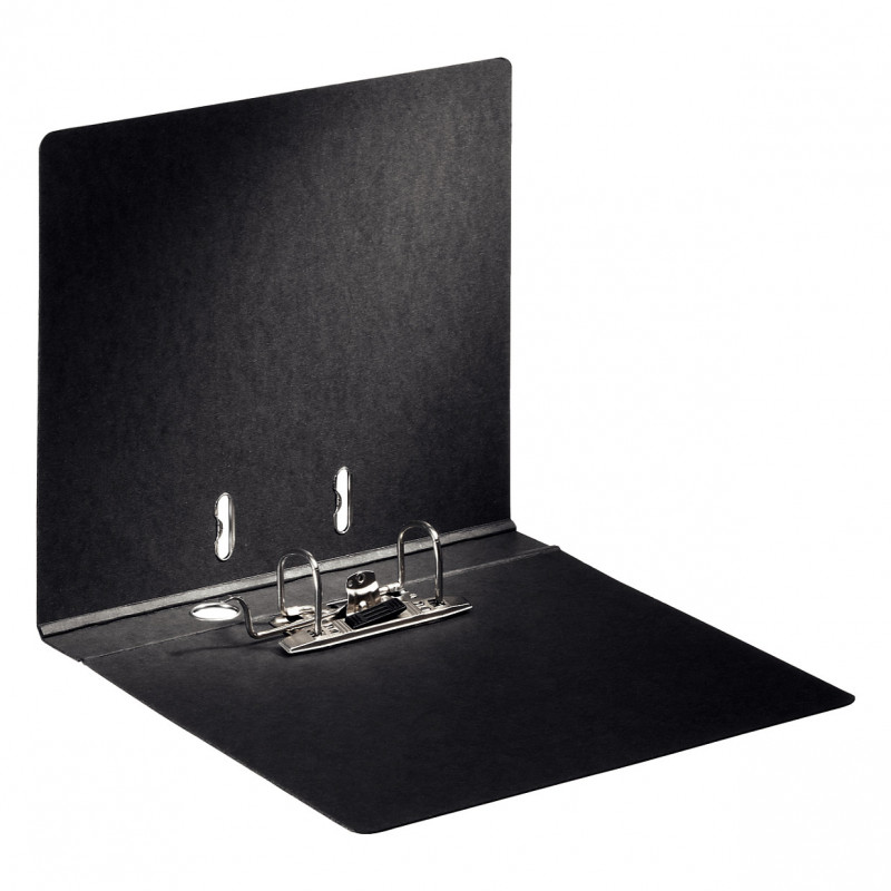 bene lever arch file, spine width 4.5 cm, DIN A4, cardboard, black marbled