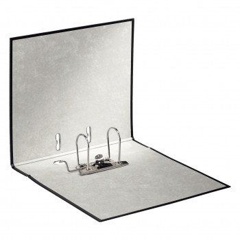 bene Lever Arch File, Spine Width 8.0 cm, DIN A4, Plastic, Grey