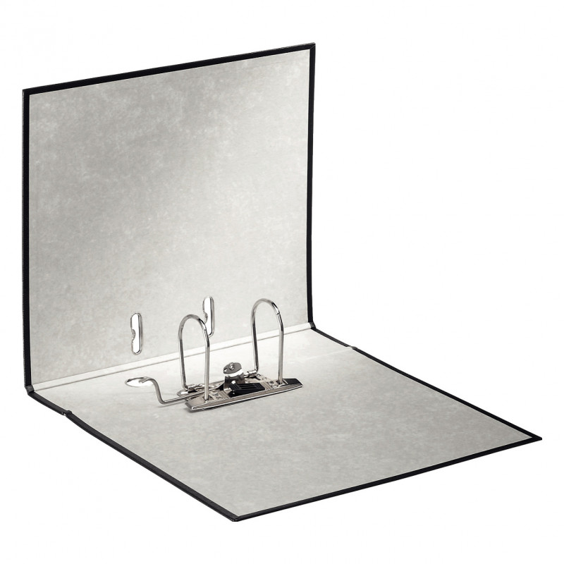 bene Lever Arch File, Spine Width 8.0 cm, DIN A4, Plastic, Grey