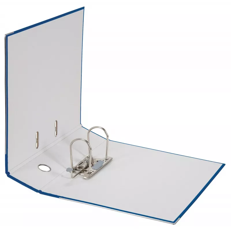 FALKEN Color Lever Arch File, Plastic, 80 mm Spine, DIN A4, Blue
