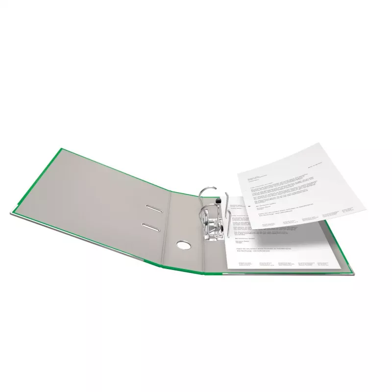 FALKEN Color Lever Arch File DIN A4, 8 cm, Plastic, Light Green