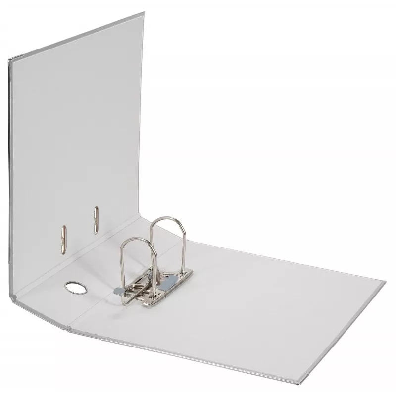 FALKEN Color Lever Arch File DIN A4, 8 cm, Plastic, Grey