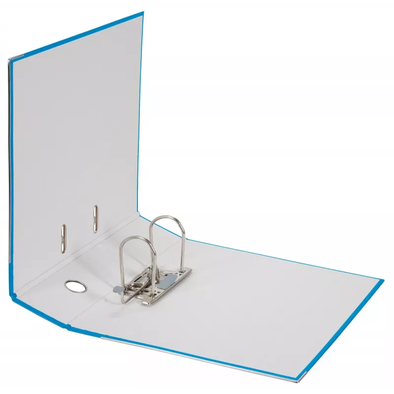 FALKEN Color Lever Arch File DIN A4, 8 cm, Plastic, Aqua