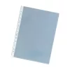 herlitz Sheet Protectors DIN A4, Crystal Clear, 0.085 mm PP, Euro Punched, Open Top