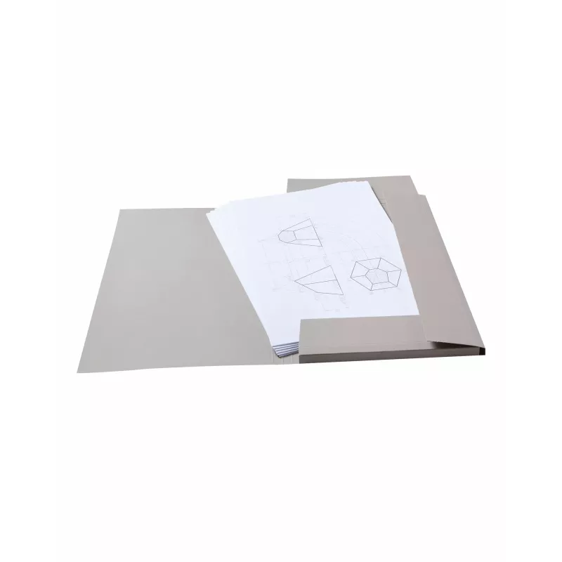 folia Drawing Portfolio DIN A3, Grey