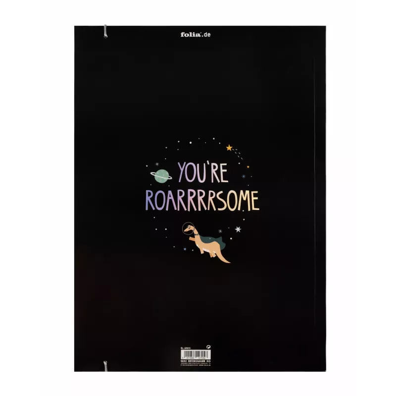 folia Portfolio Folder DIN A3, Space Dino