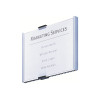Durable INFO SIGN Door Sign, 210 x 148.5 mm, Metallic Silver (480523)