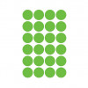 Avery Zweckform 3597 Removable Marking Dots, Ø 18 mm, Green, 96 pcs