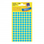 Avery Zweckform 3011 Marking Dots, Ø 8 mm, Blue, 416 pcs