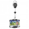 DURABLE Badge Holder with Yo-Yo EXTRA STRONG for 1 Card, Black (868901)