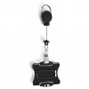 DURABLE Badge Holder with Yo-Yo EXTRA STRONG for 1 Card, Black (868901)
