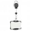 DURABLE Badge Holder with Yo-Yo EXTRA STRONG for 1 Card, Black (868901)