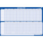 Legamaster Projects Annual Planner, Monthly Layout, 90 x 60 cm